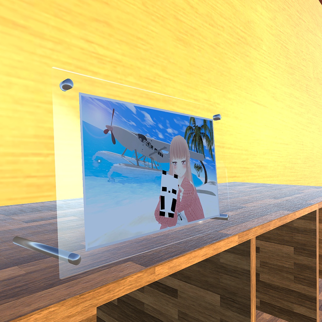 (無料)【VRChat】Photo Frames FBX unitypackage