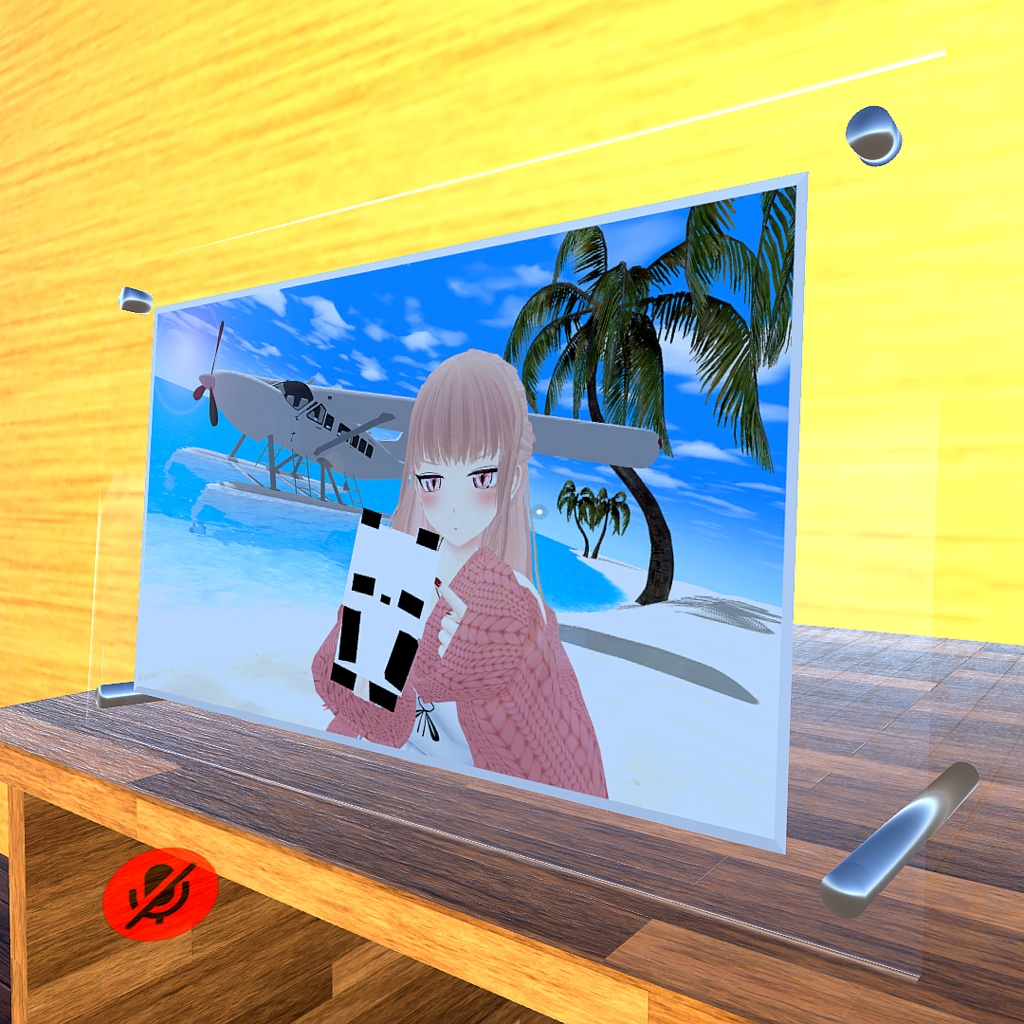 (無料)【VRChat】Photo Frames FBX unitypackage