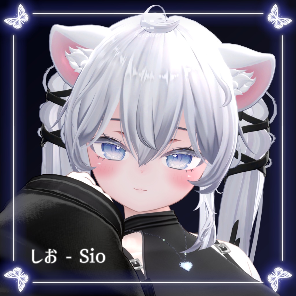 ✨️Particle accessory✨️🧚Heart of Fairy Necklace🧚♀️【7Color23Avatar対応】