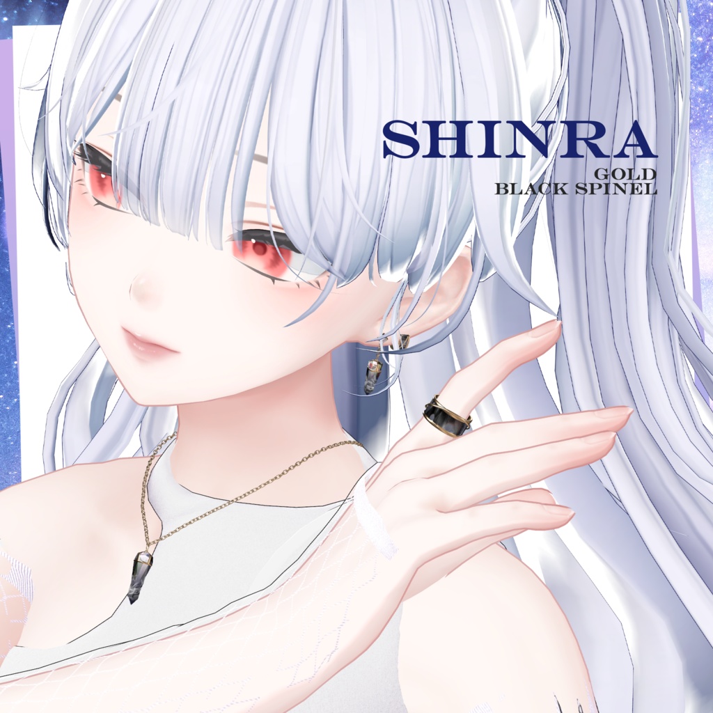 💎VRChat accessory💎〚🌌Northern Lights🌈〛【16Color×5Color MA 24Avatar対応】