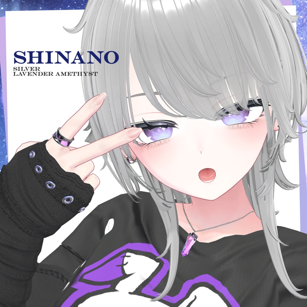 💎VRChat accessory💎〚🌌Northern Lights🌈〛【16Color×5Color MA 24Avatar対応】