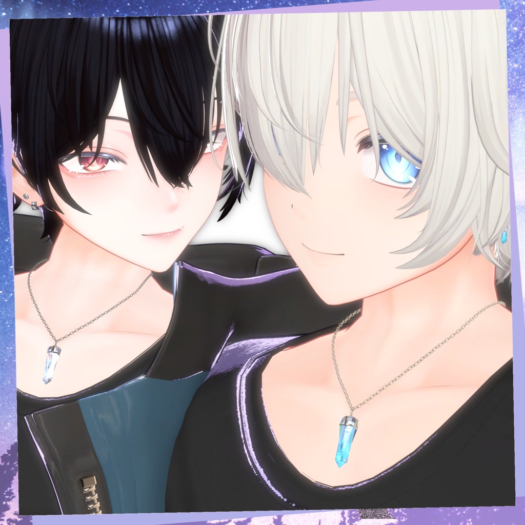 💎VRChat accessory💎〚🌌Northern Lights🌈〛【16Color×5Color MA 24Avatar対応】