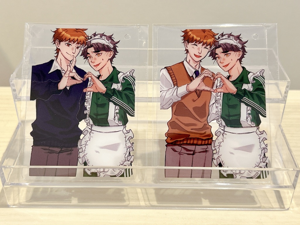 ごったけチェキ風アクリルカード