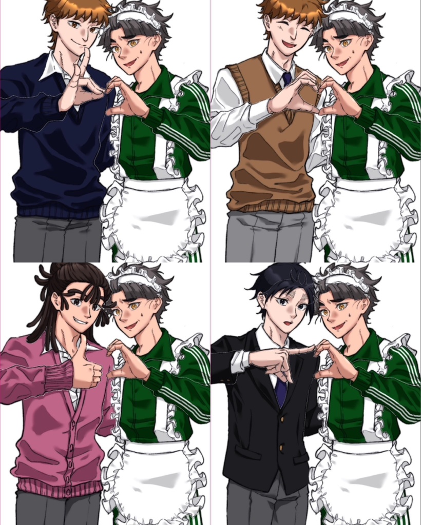 ごったけチェキ風アクリルカード