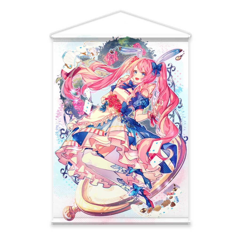 1000人記念タペストリー