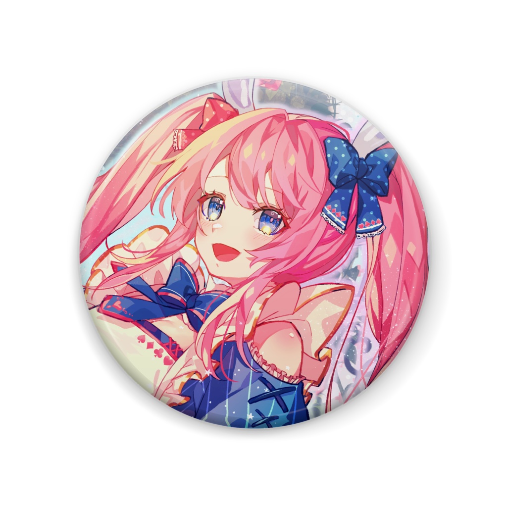 1000人記念缶バッジ