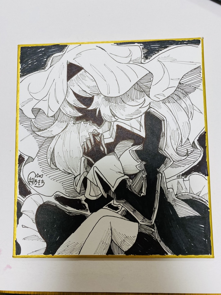 ミニ色紙原画🎀