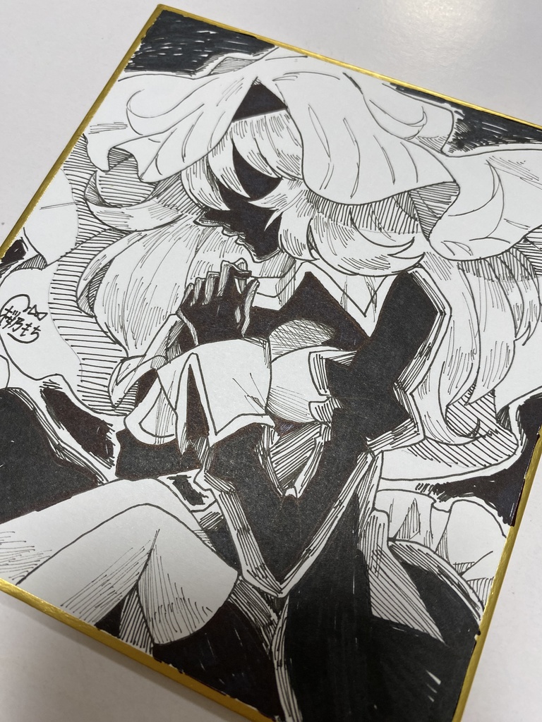 ミニ色紙原画🎀