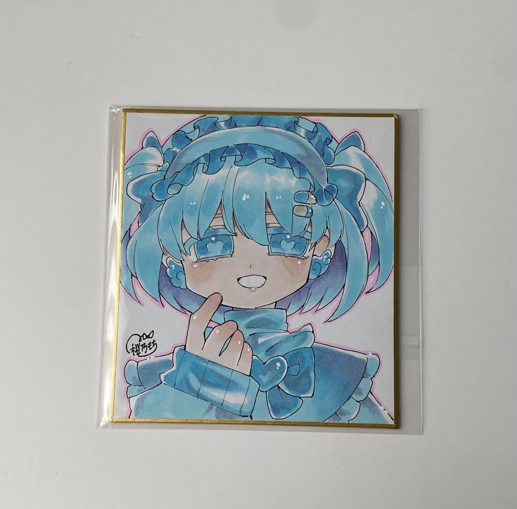 天使界隈の天子ちゃん🪽🩵｜コピック原画