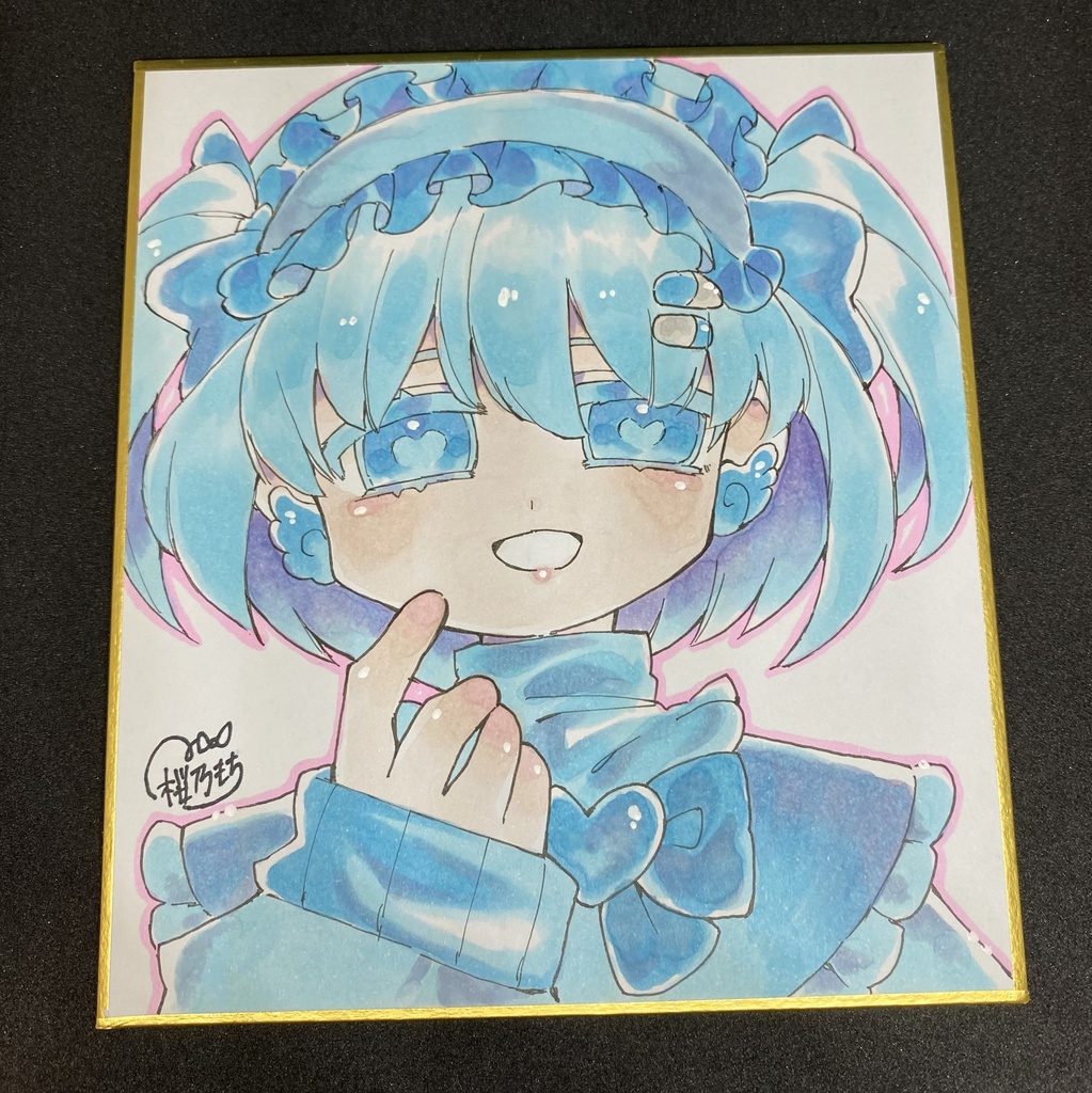 天使界隈の天子ちゃん🪽🩵|コピック原画