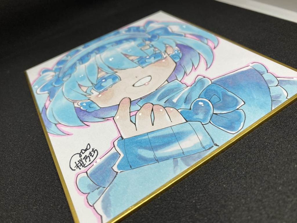天使界隈の天子ちゃん🪽🩵|コピック原画