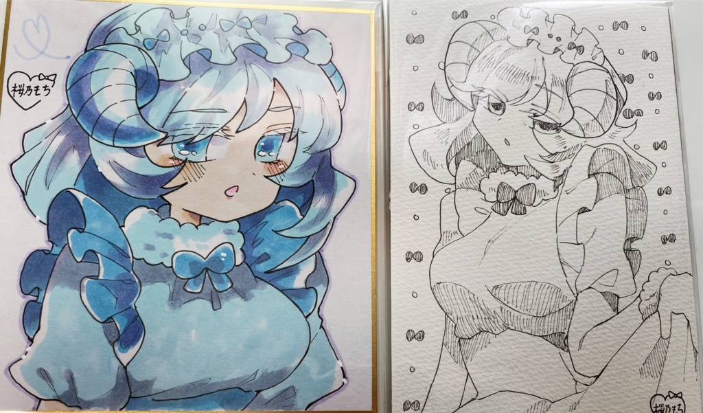 アナログ原画セット　角っ子ちゃん🎀