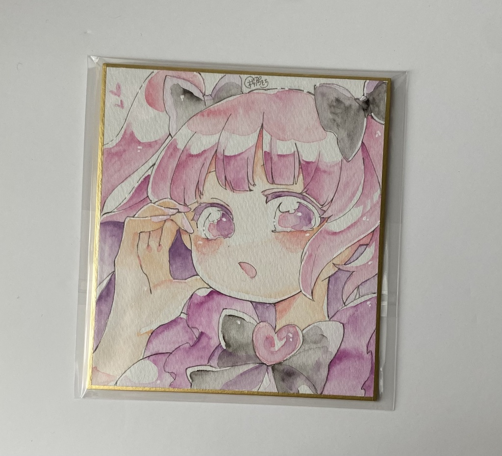 萌々子ちゃん🩷｜水彩原画