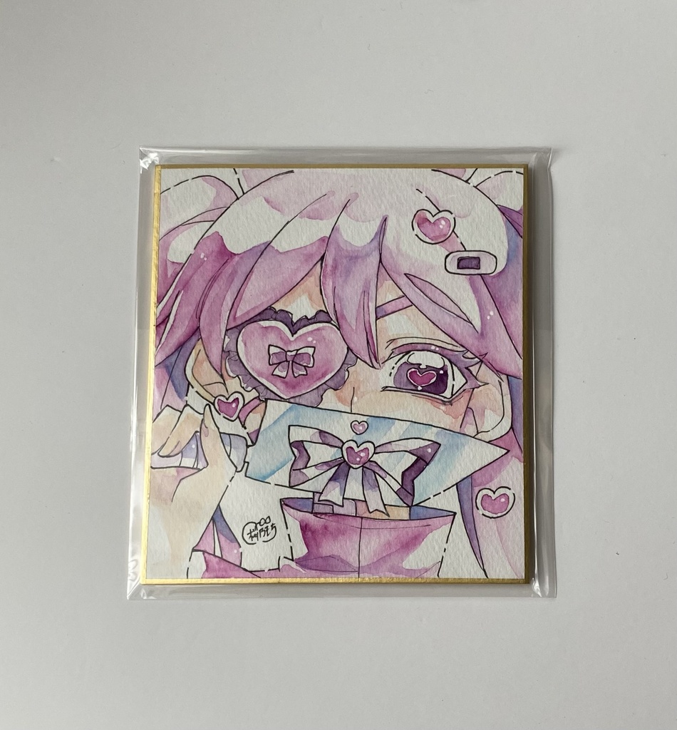 ナースちゃん🔪🩷｜水彩原画