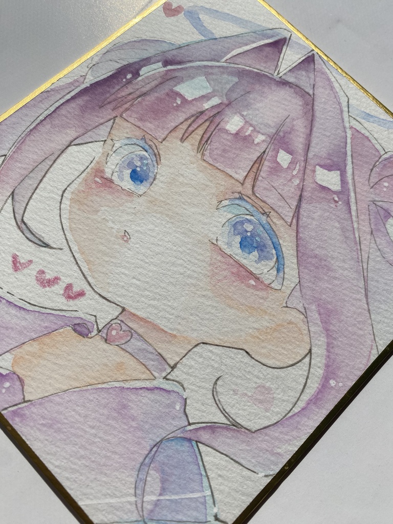創作キャラ ゆめのみるく🎀|水彩原画
