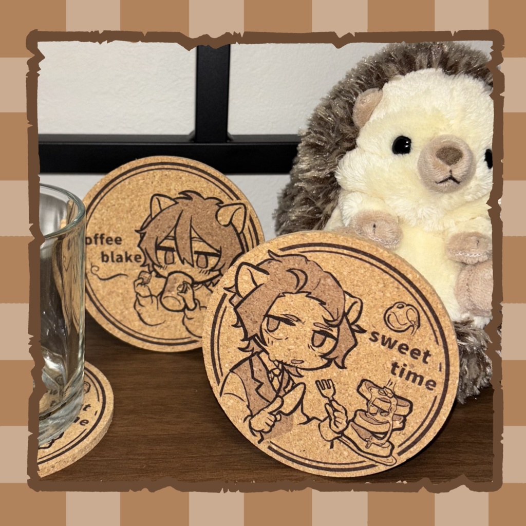 コルクのコルクコースター
