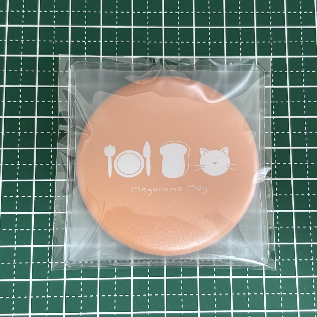 １周年記念缶ミラー