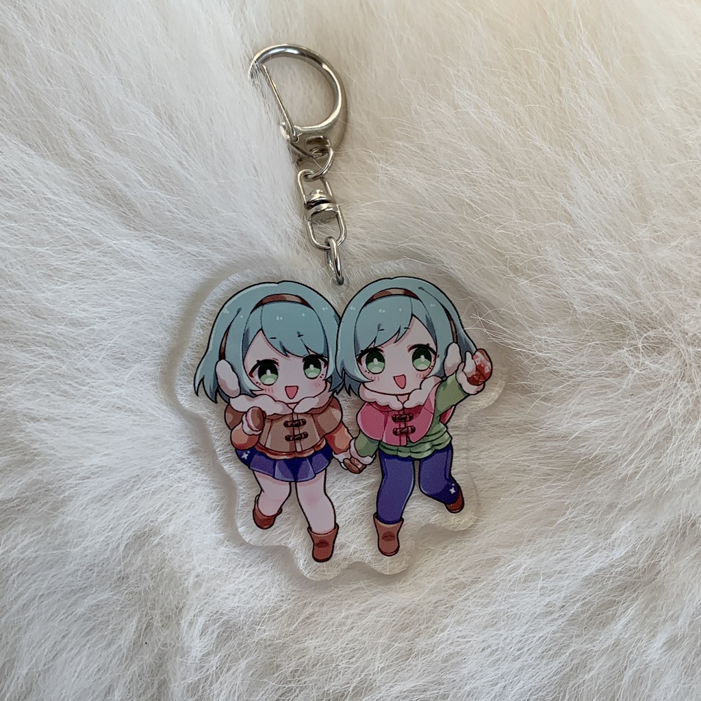 アクリルキーホルダー（ふたり一緒に）
