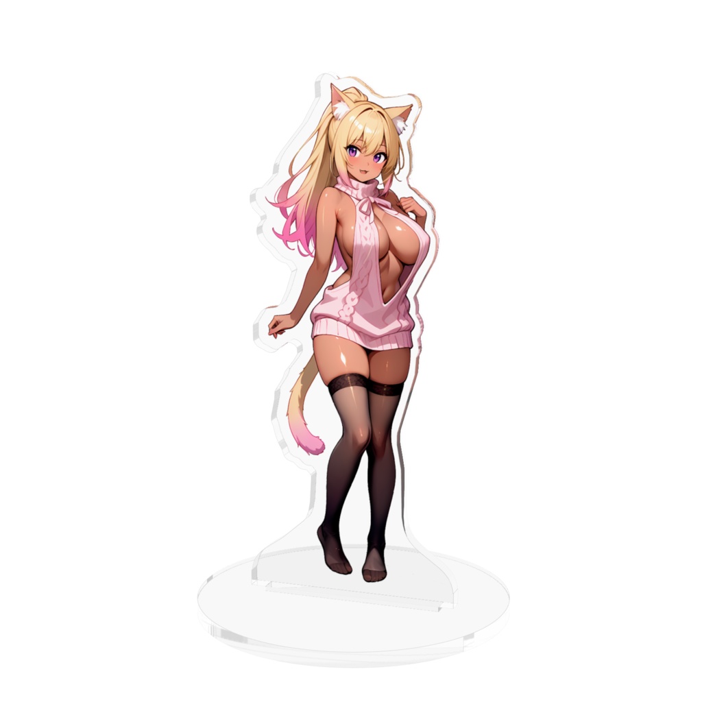 ギャルねこちゃん アクリルフィギュア