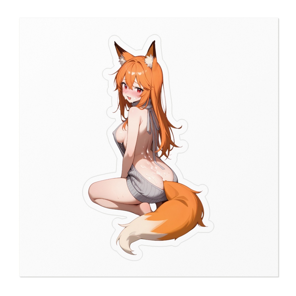 きつねちゃん ステッカー