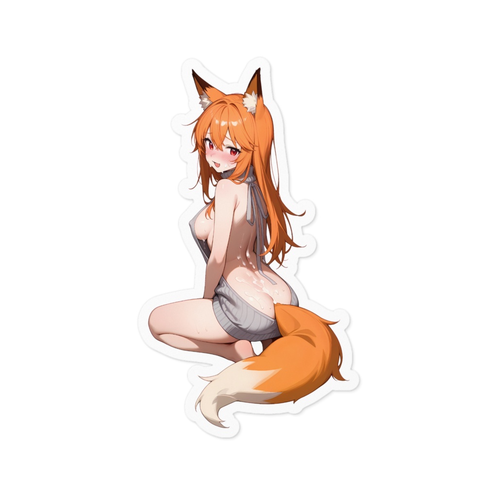 きつねちゃん ステッカー