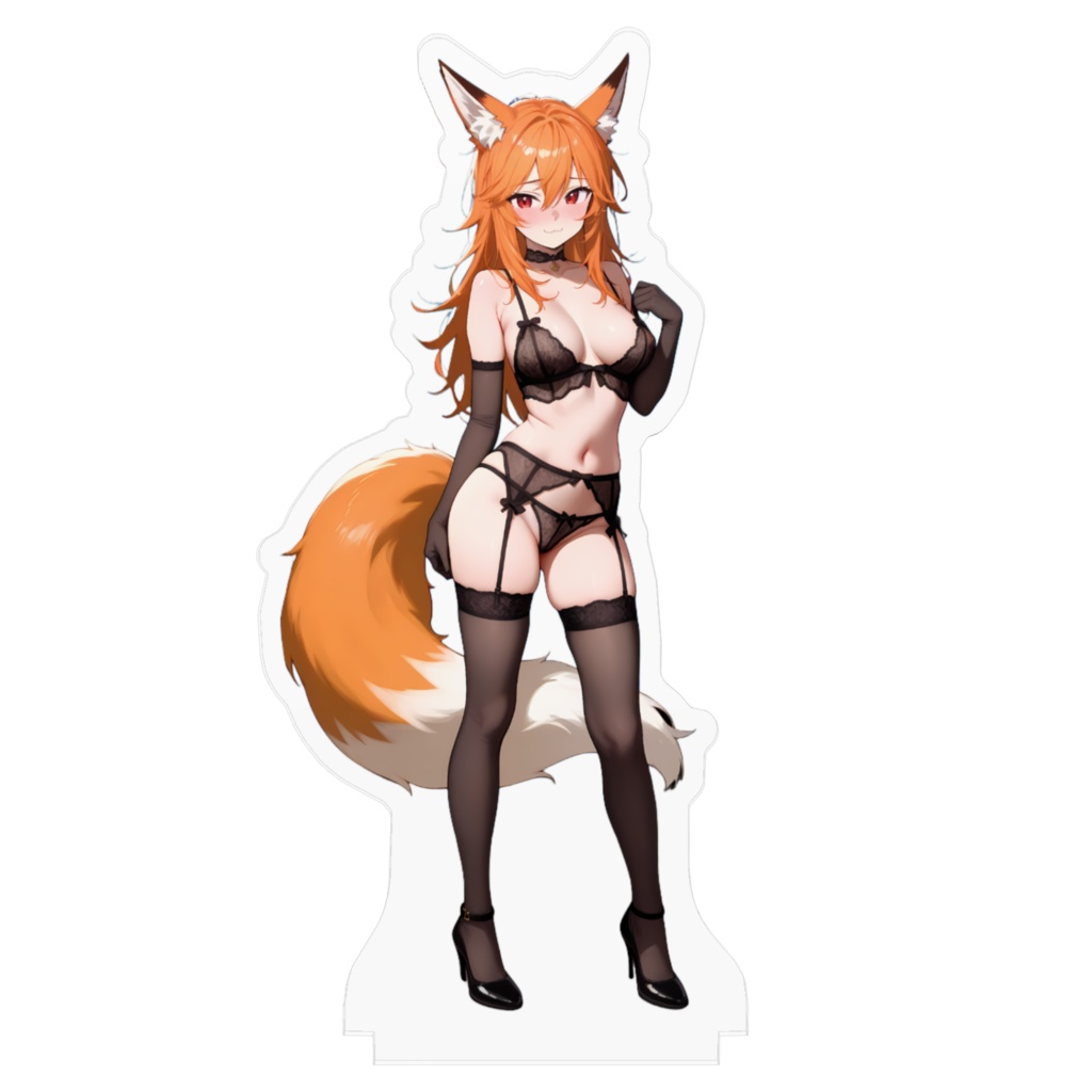 きつねちゃん アクリルフィギュア