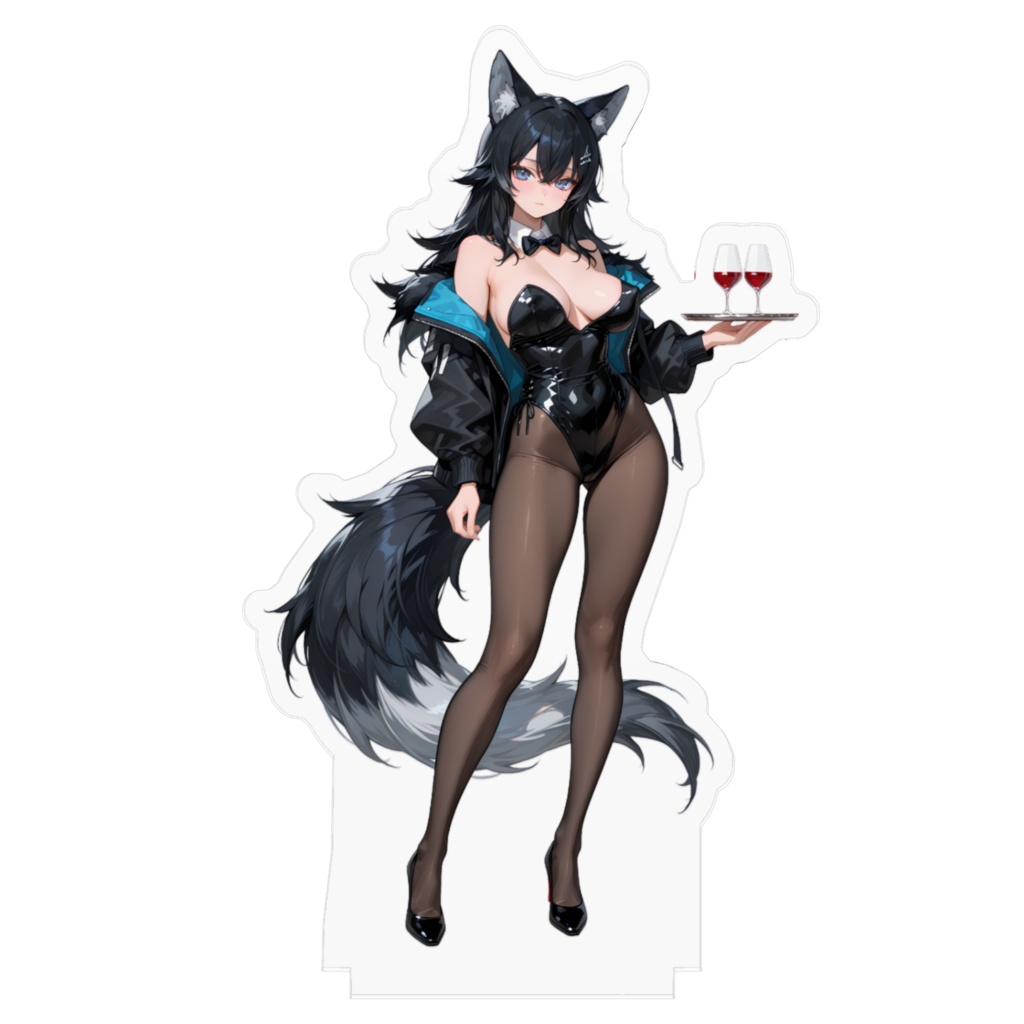 バニー 狼ちゃん アクリルフィギュア