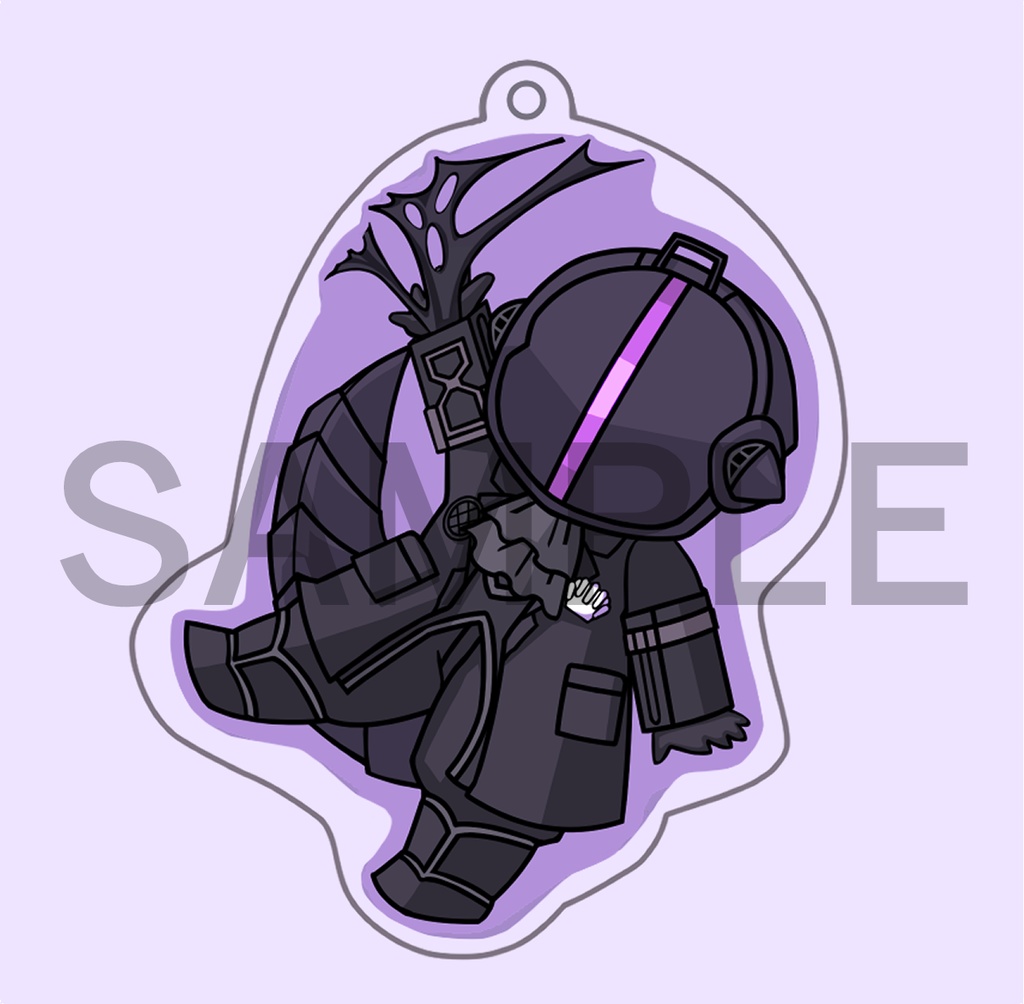 デフォルメアクリルキーホルダー