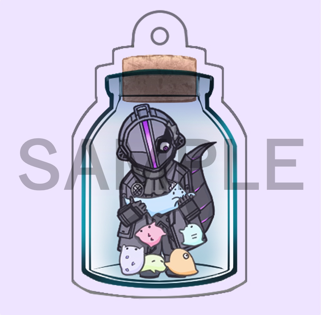 びんづめミニアクリルブロック