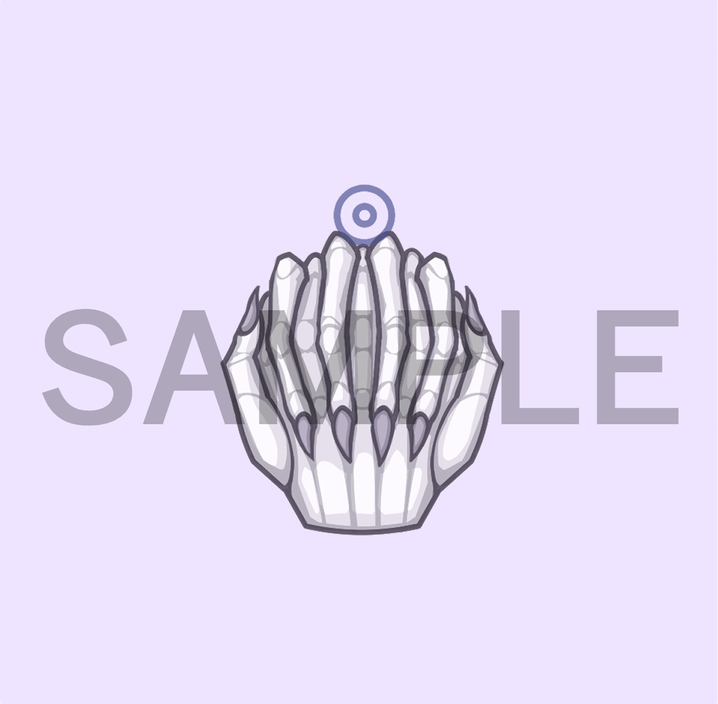 両面印刷アクリルキーホルダー 白笛ver.