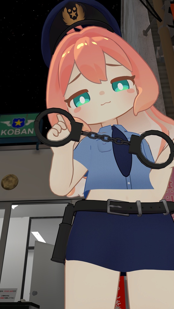 【衣装】ちびっこポリス(えも研アバター、キプフェル対応)