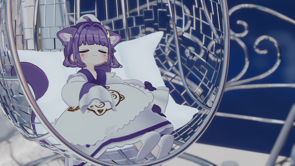 【衣装】すやすやパジャマ(えも研アバター、キプフェル対応)