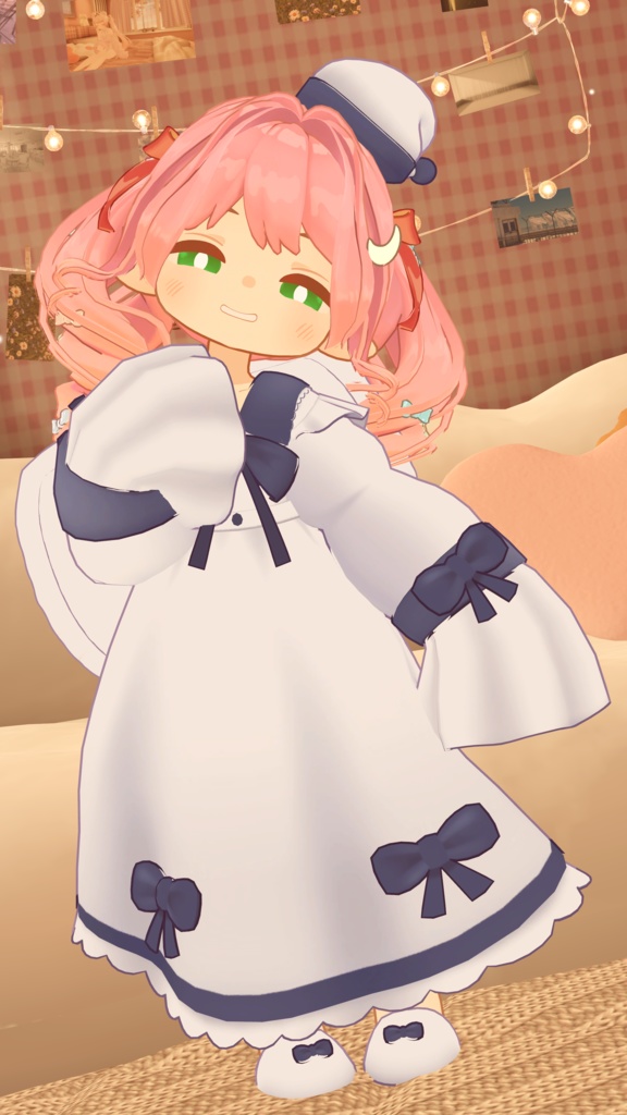 【衣装】すやすやパジャマ(えも研アバター、キプフェル対応)