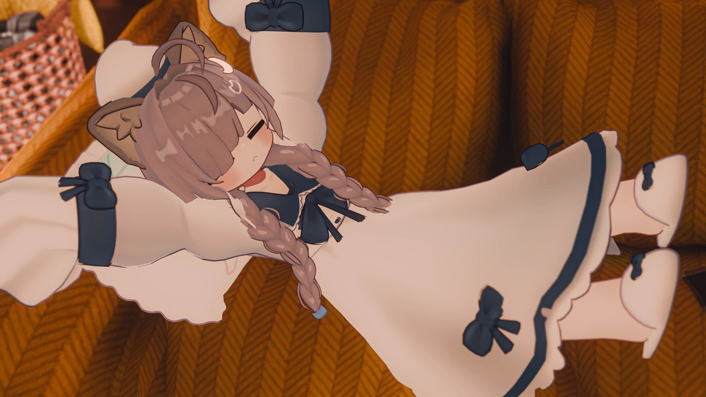 【衣装】すやすやパジャマ(えも研アバター、キプフェル対応)