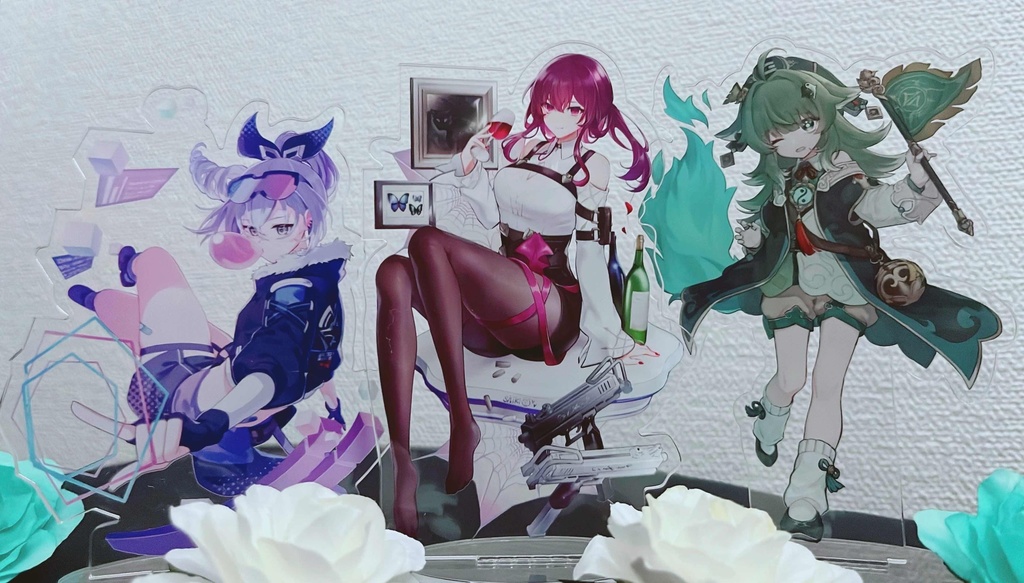 【アクスタ】カフカ、銀狼、フォフォ