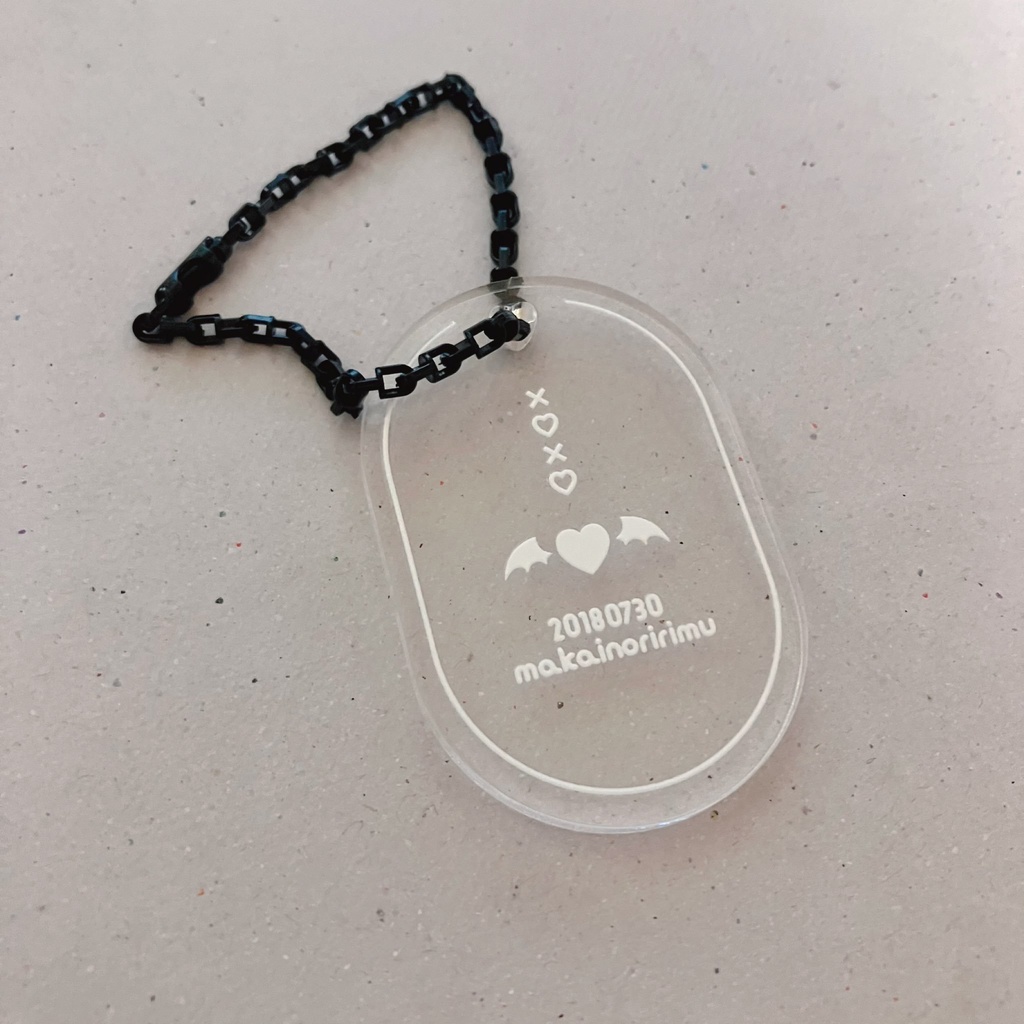 シンプルアクキー