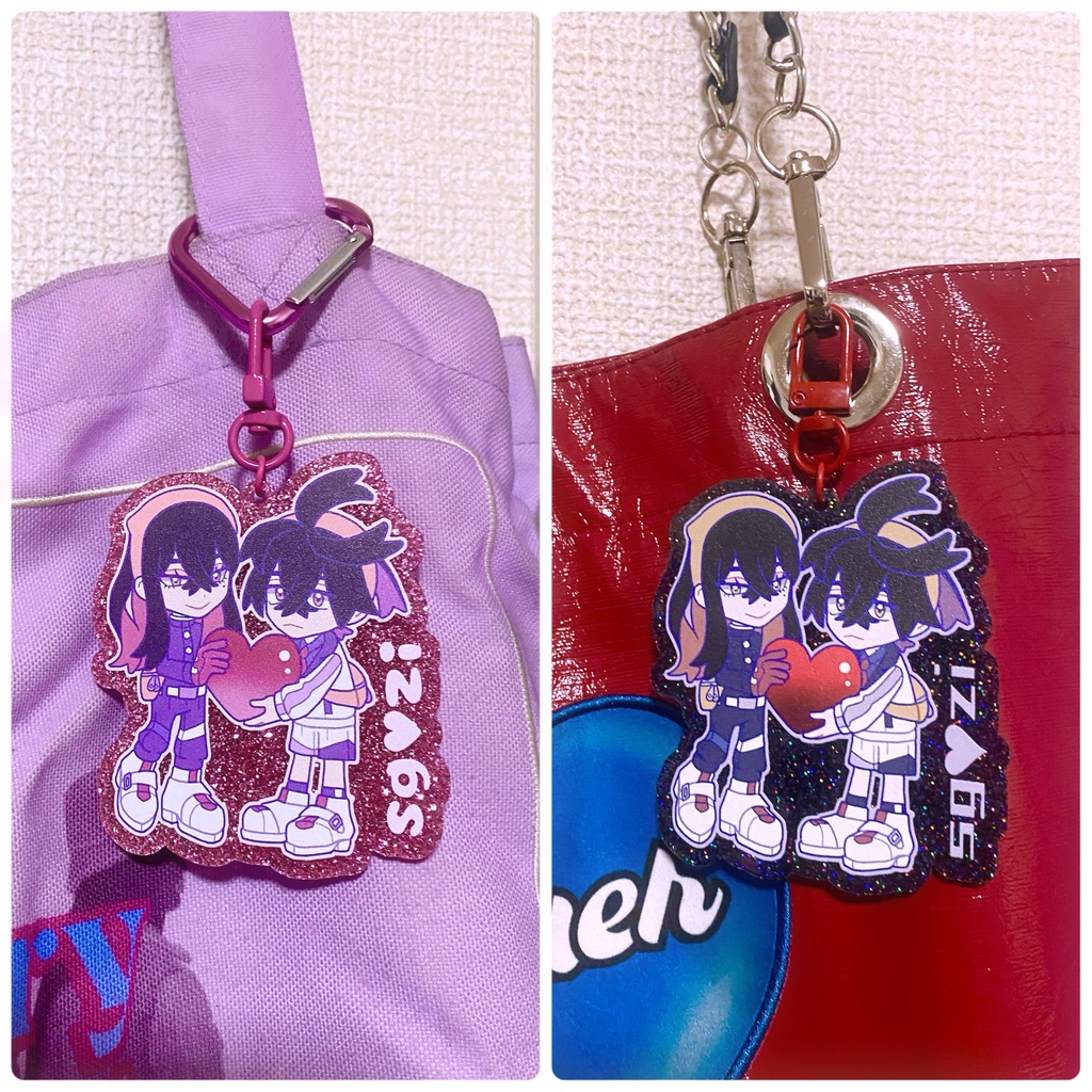 キラキラ☆姉弟アクキー