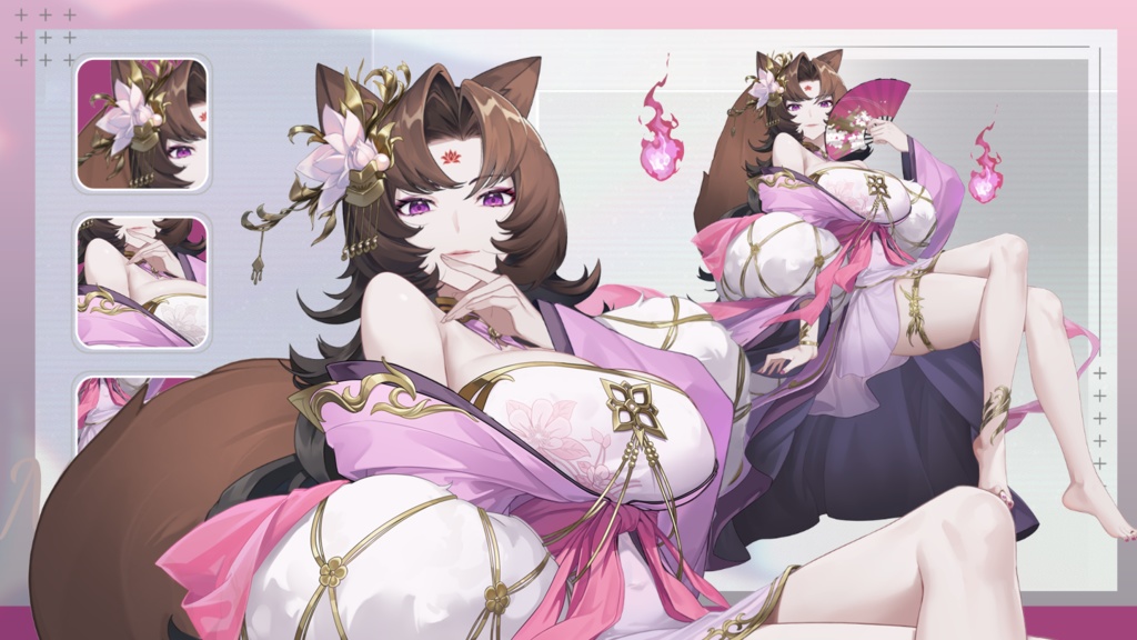 【Live2D pre-made Models】Let me see, where are they hidden~