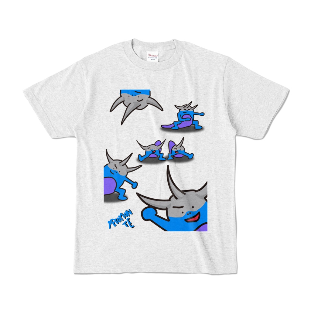 ペトモンテTシャツ 集団(白)