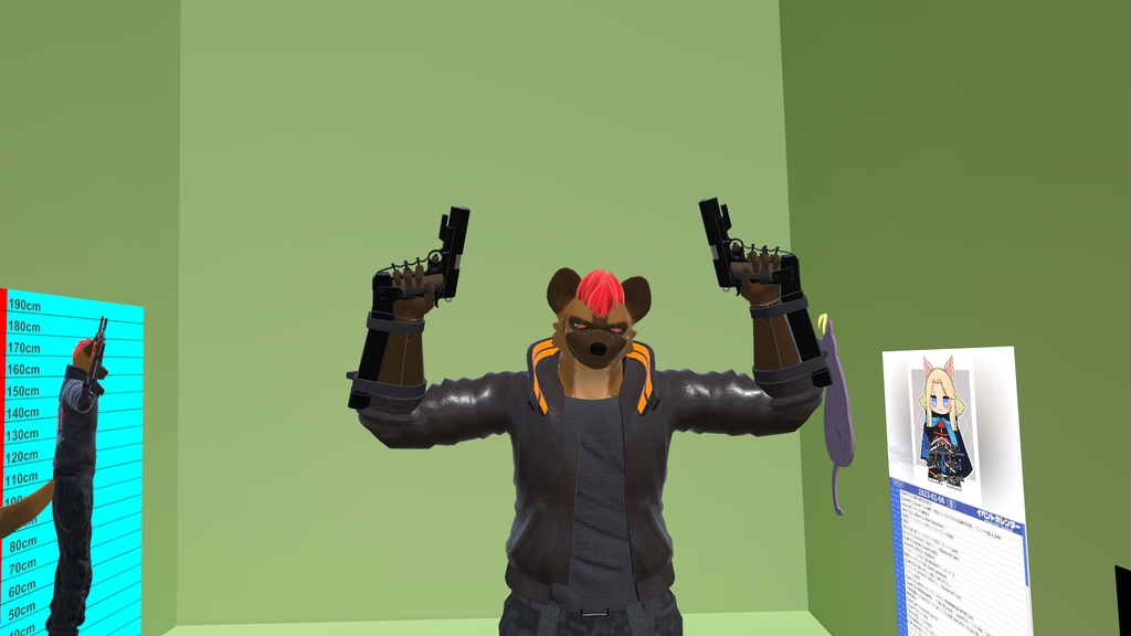 【無料】ネット弁慶向けのデスゲーム専用両手固定銃