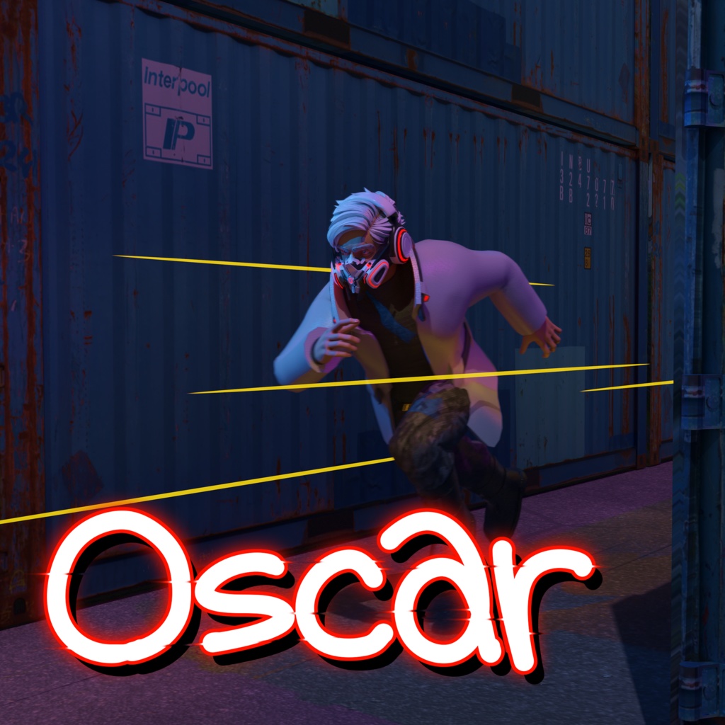 VRChat向けアバター「Oscar」3Dモデル