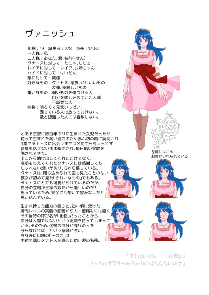 (電子版)ひめとまおうの設定資料がちょっと載ってる本