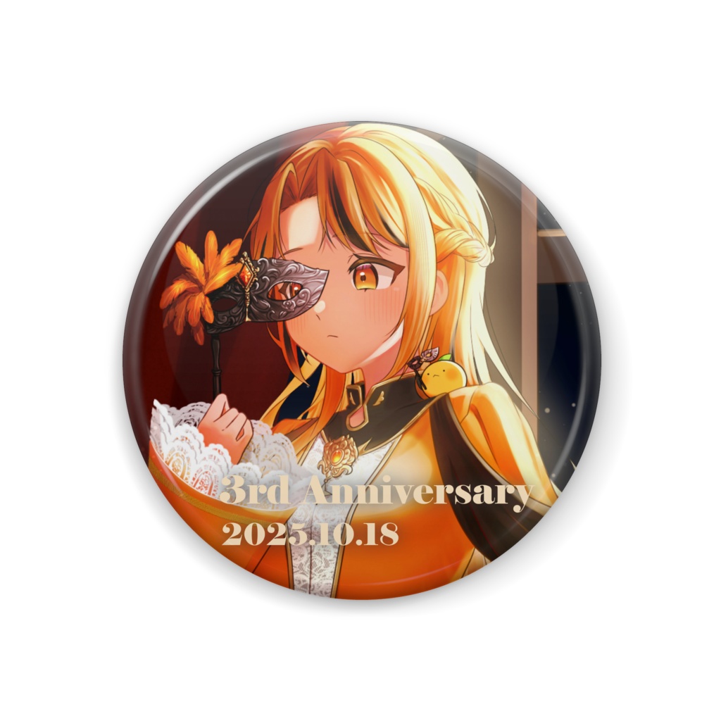 【缶バッジ】3周年記念 舞踏会 退屈ver.