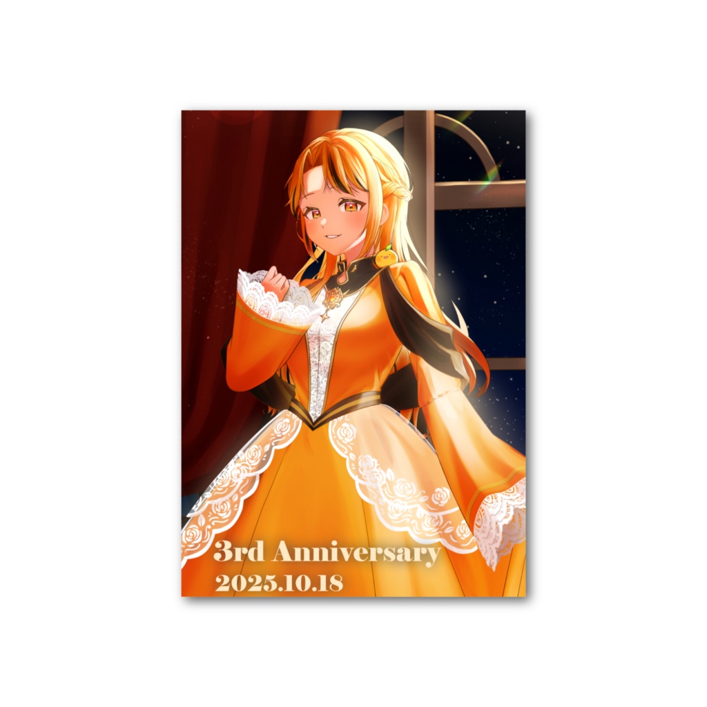 【両面カード】3周年記念 舞踏会 微笑みver.