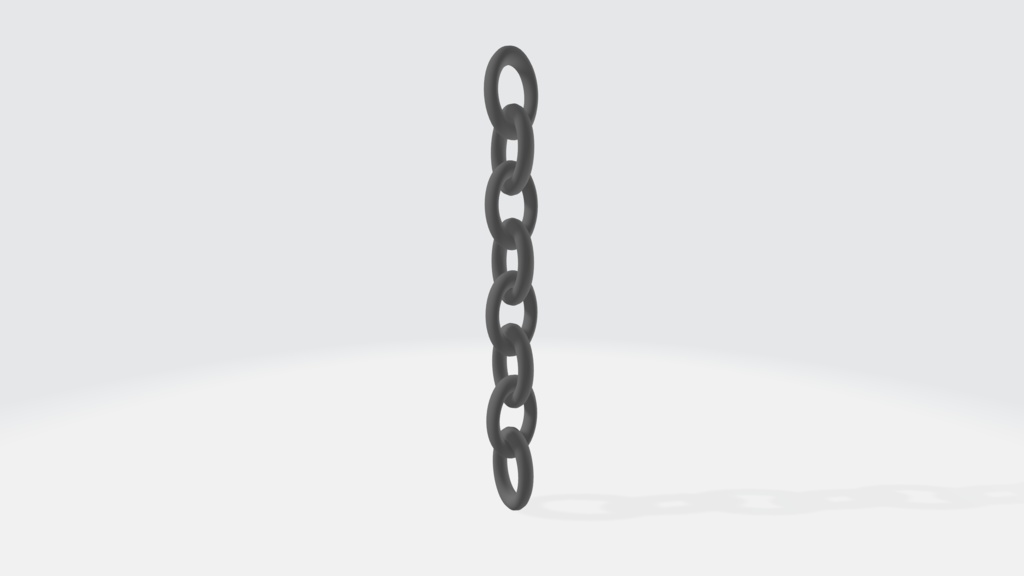 鎖【３DCG　モデル】