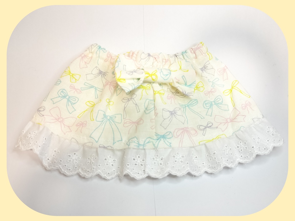 わんぱくぬい向けスカート