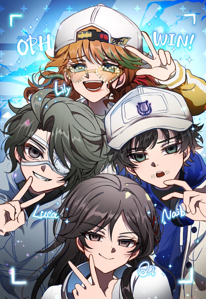 【グリッター加工ポストカード】戦隊5枚セット
