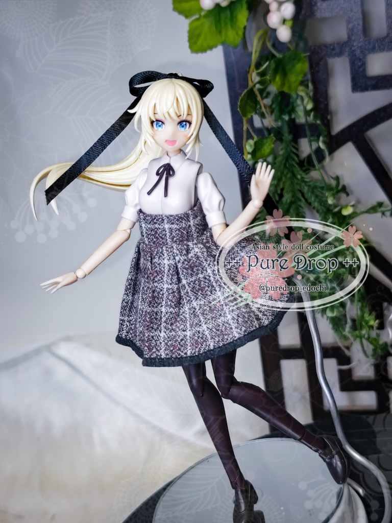 1/12サイズ スクールカジュアル3点セット (創彩少女庭園・夏服ボディ)