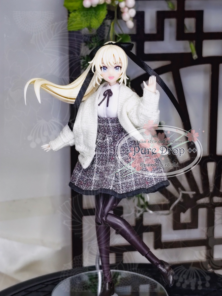 1/12サイズ スクールカジュアル3点セット (創彩少女庭園・夏服ボディ)