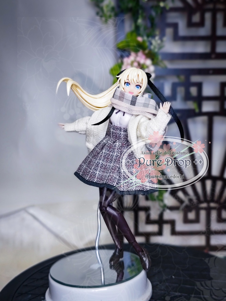 1/12サイズ スクールカジュアル3点セット (創彩少女庭園・夏服ボディ)